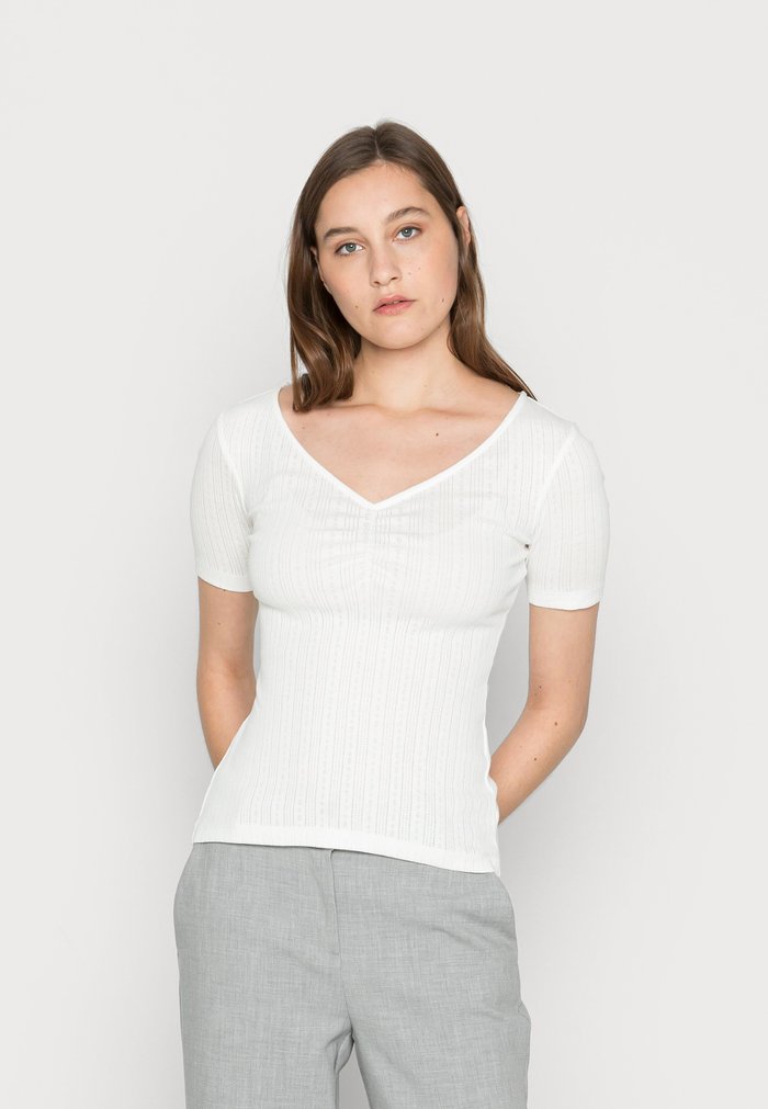 T Chemises Anna Field BASIC Blanche Femme | JDX-5972942